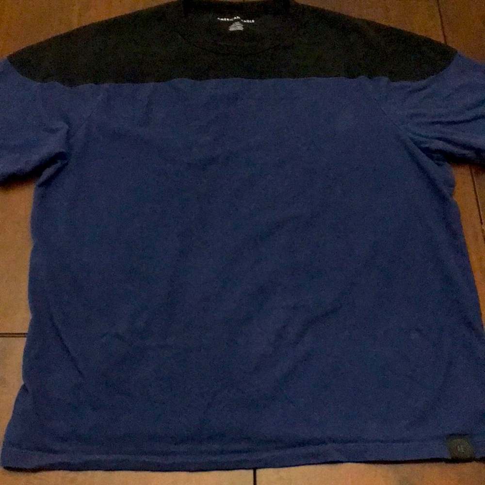 AE American Eagle Black/Blue T-shirt Men’s